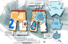 Arschbombe Springershorts