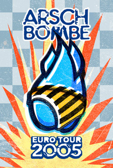 Arschbombe Logo 2005