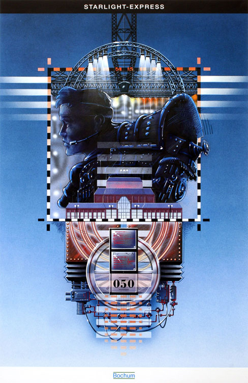 Bochum Stadtposter Starlight Express