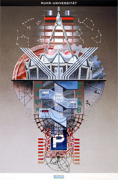 Bochum Stadtposter Universität