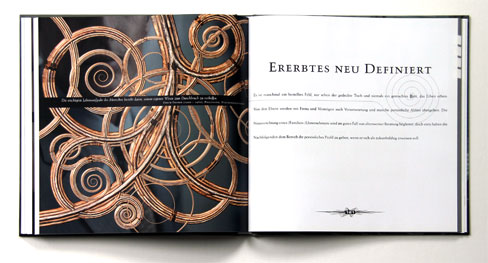 Gründer und Erben Buchdesign