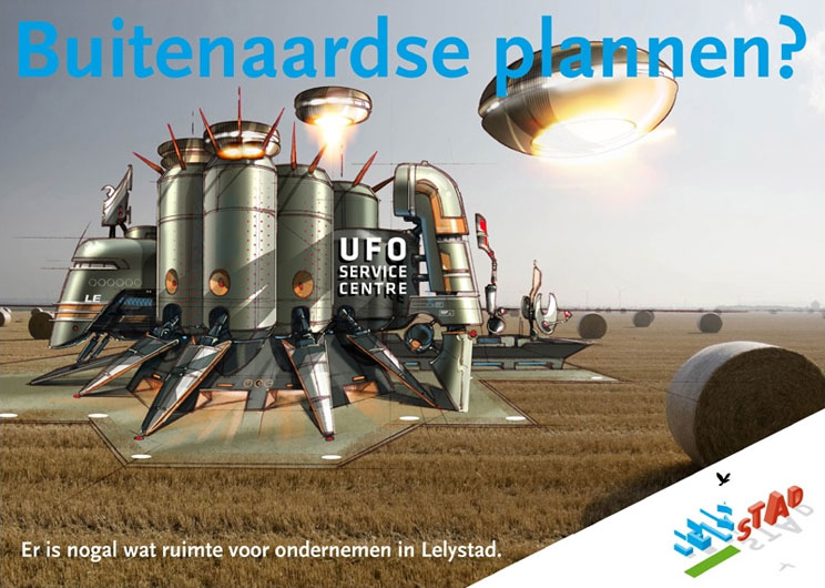 Lelystad City Kampagne Illustration