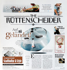 The Rüttenscheider Zeitung Masterdesign