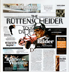 The Rüttenscheider Zeitung Masterdesign