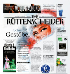 The Rüttenscheider Zeitung Masterdesign
