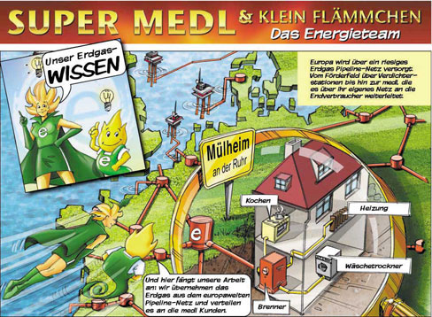 Super MEdl Corporate Comic