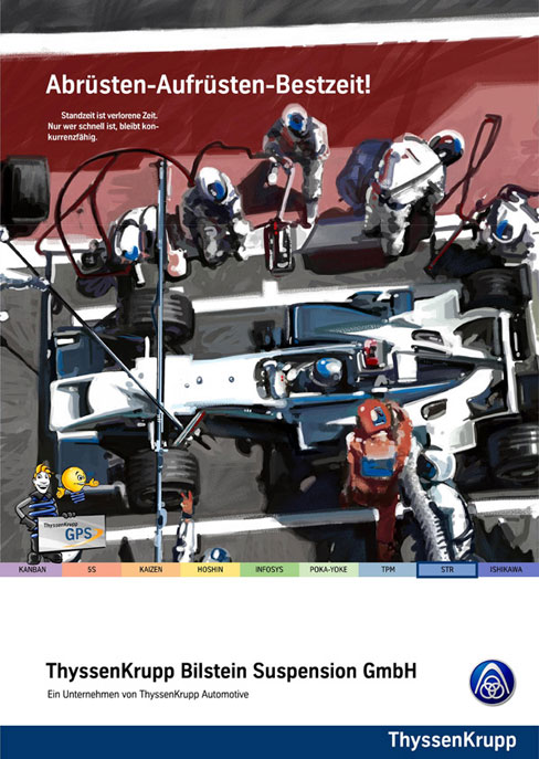 ThyssenKrupp GPS Poster STR