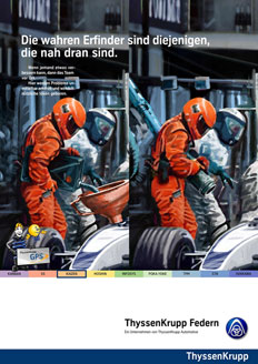 ThyssenKrupp GPS Poster Kaizen