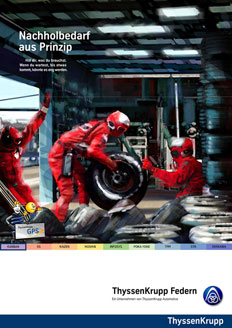 ThyssenKrupp GPS Poster Kanban